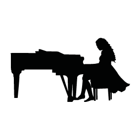 283x283 Musician Silhouettes Silhouettes Of Musician