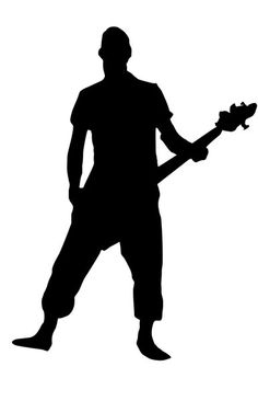 236x366 Musician Silhouette