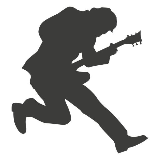 512x512 Guitarist Musician Silhouette 3