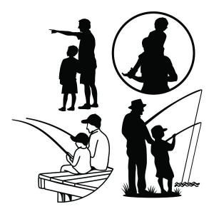 300x300 Muskie Fish Silhouette