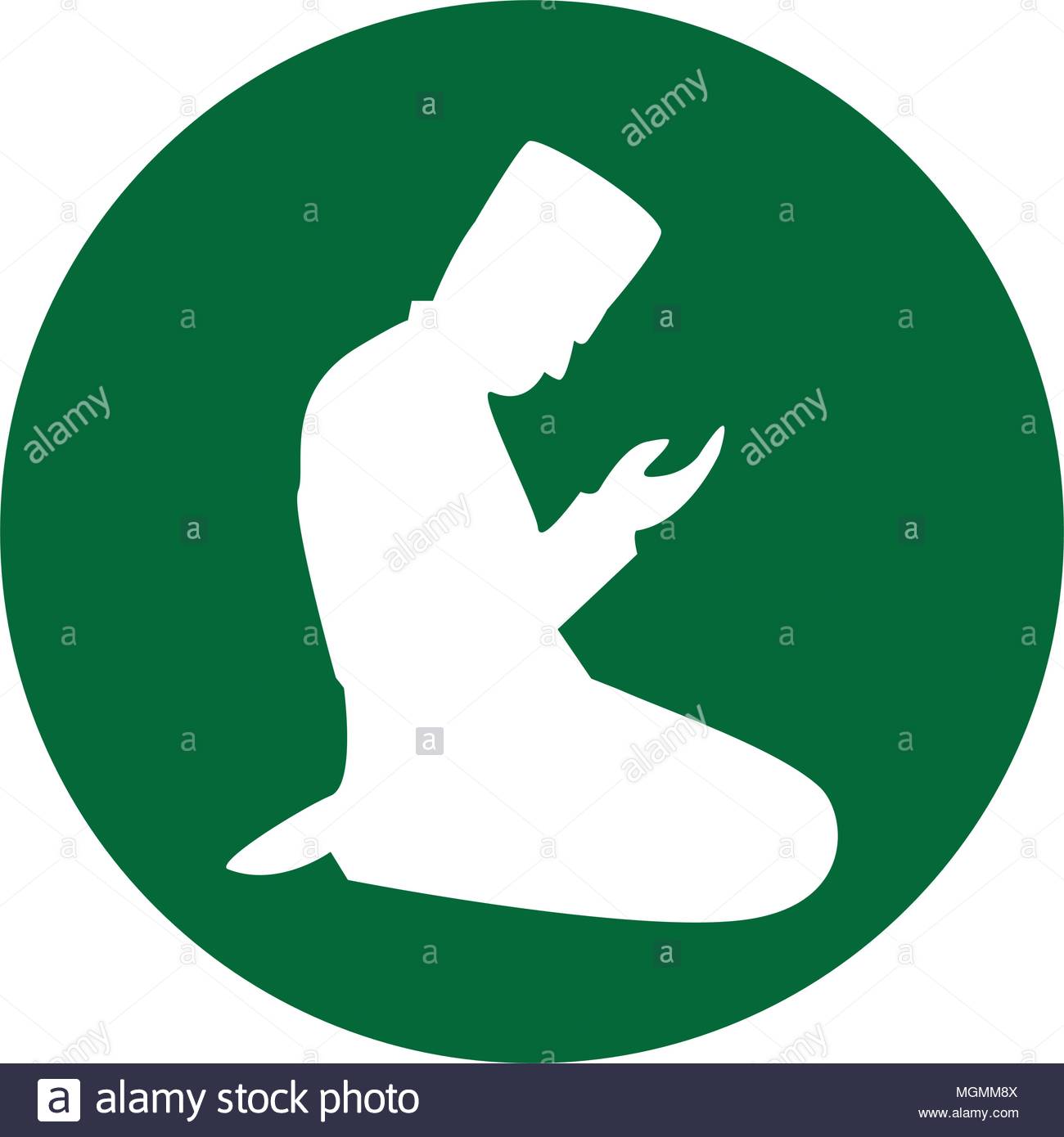 1300x1390 Praying Stock Vector Images