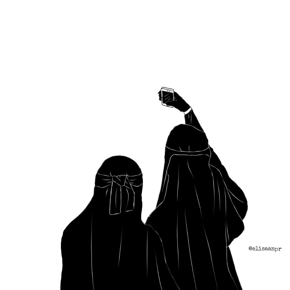 1000x1000 Niqab Black Niqabsquad Niqabis Blackandwhite Muslim Mus