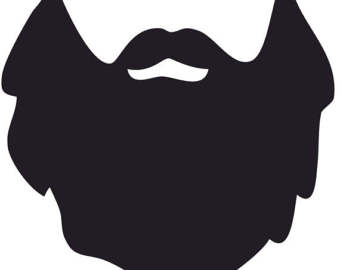 340x270 Beard Clipart Silhouette 3061115
