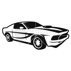 250x250 Mustang Svg File