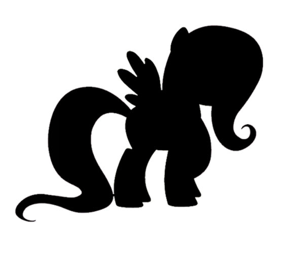 My Little Pony Silhouette at GetDrawings | Free download