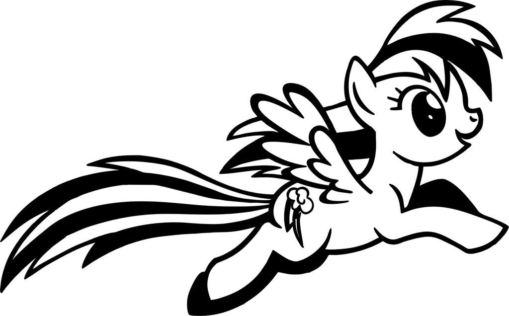 My Little Pony Silhouette at GetDrawings | Free download