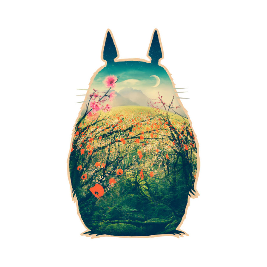 894x894 Tonari No Totoro By Design By Humans