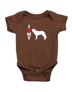 250x319 I Love My English Shepherd Dog Silhouette Ringer T Shirt