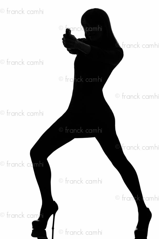 667x1000 The World's Best Photos Of Handgun And Silhouette