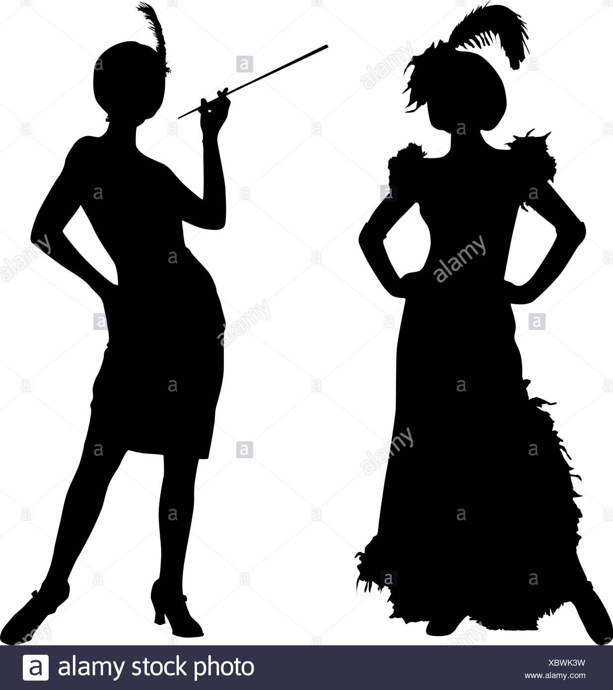 1235x1390 Women Silhouettes Hat Stock Photos Amp Women Silhouettes Hat Stock