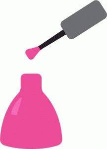 Nail Polish Silhouette