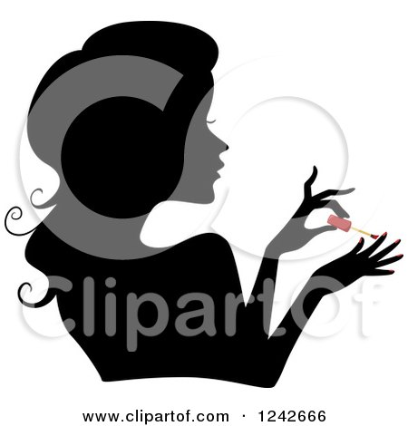 450x470 Royalty Free (Rf) Nail Polish Clipart, Illustrations, Vector