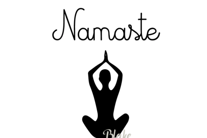 Namaste Silhouette at GetDrawings | Free download