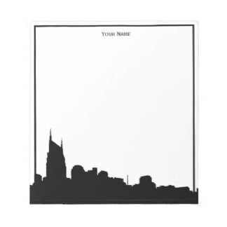 324x324 Cityscape Outline Nashville Sticker. Nashville Usa City Skyline