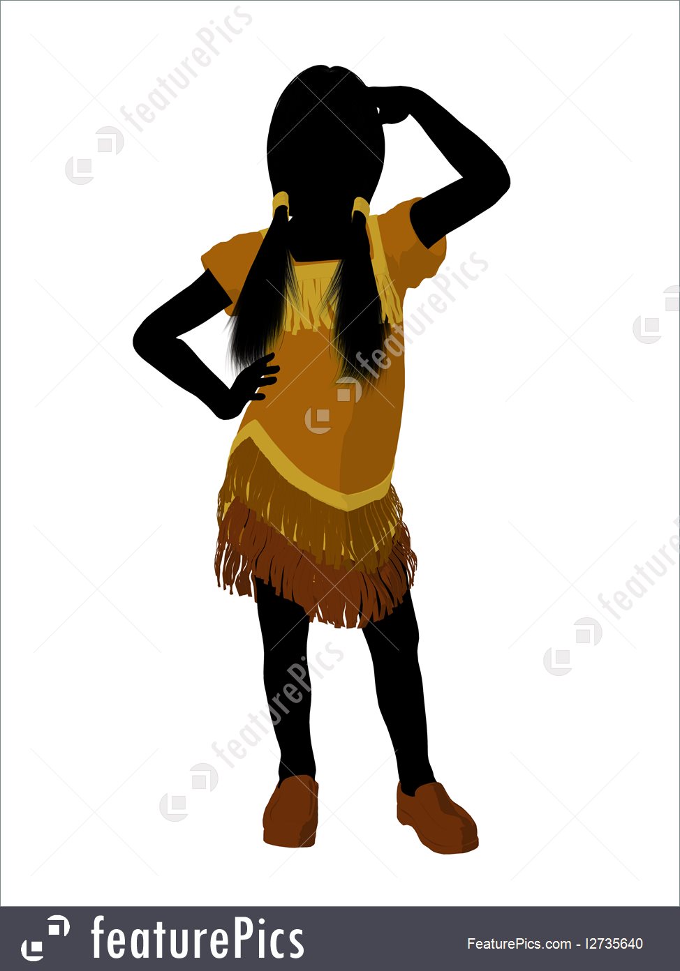 974x1392 Children Native American Indian Girl