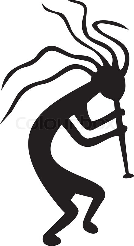 438x800 Kokopelli