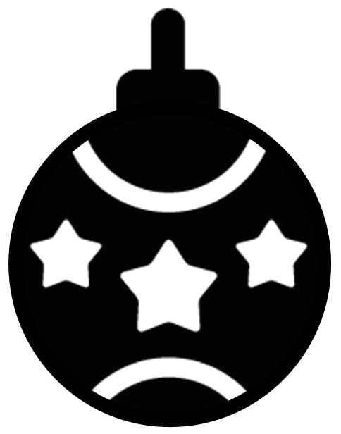 484x616 Christmas Silhouette Window Decorations