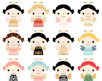 340x270 Angel Clipart Etsy