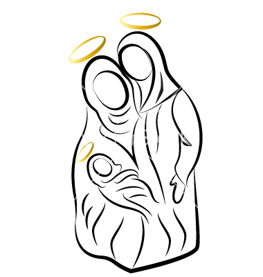 380x400 Nativity Silhouette Free 8 Free Clip Art Nativity Scene Silhouette