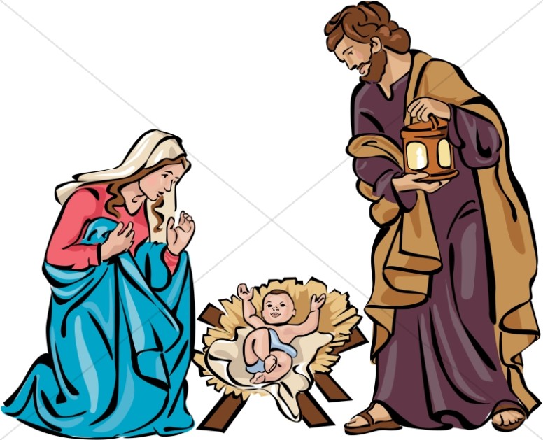 776x629 Clipart Nativity Scene