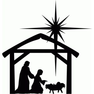 Nativity Scene Silhouette Template at GetDrawings | Free download