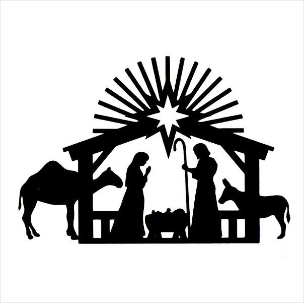 Download Nativity Scene Silhouette Template at GetDrawings.com ...