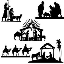 Nativity Silhouette Cutout at GetDrawings | Free download