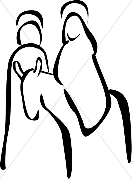 451x612 Nativity Clipart Black And White For Free 101 Clip Art
