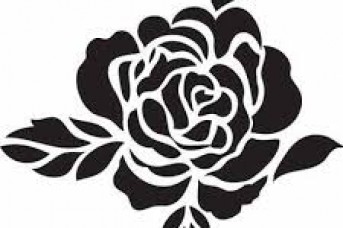 343x228 Flower Silhouette Patterns