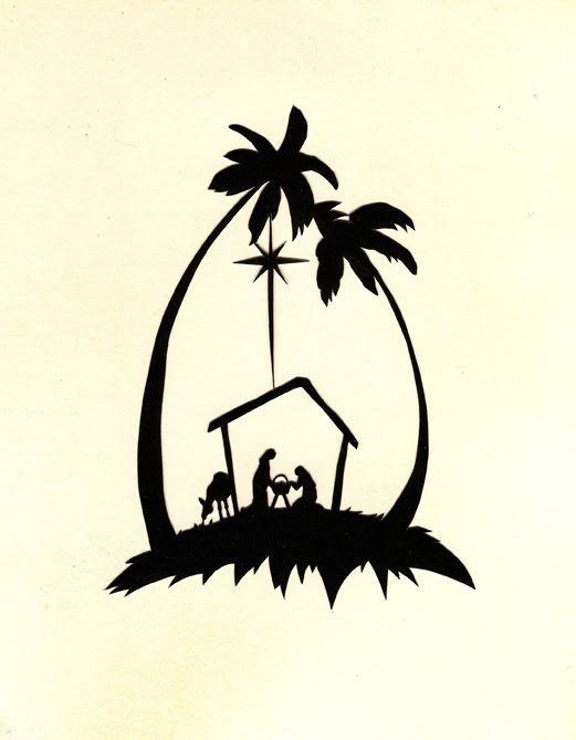 521x669 Nativity Silhouette Printable