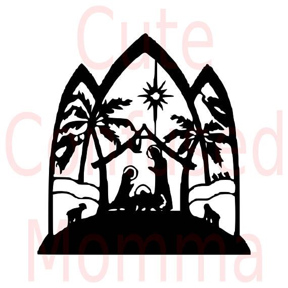 570x570 Nativity Svg Nativity Scene Svg Christian Svg Manger Svg Navidad