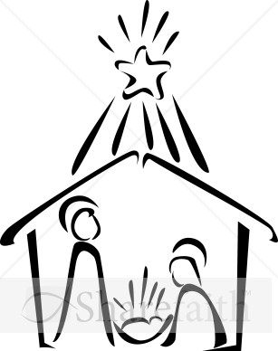 307x388 Free Nativity Clipart