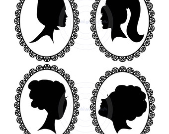 340x270 Little Girl Silhouette African American Girl Silhouette