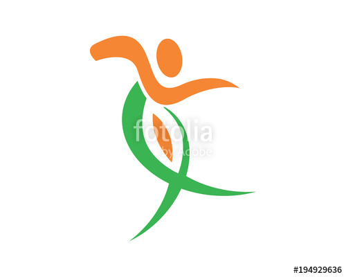 500x400 People Natural Silhouette Image Vector Icon Stock Image