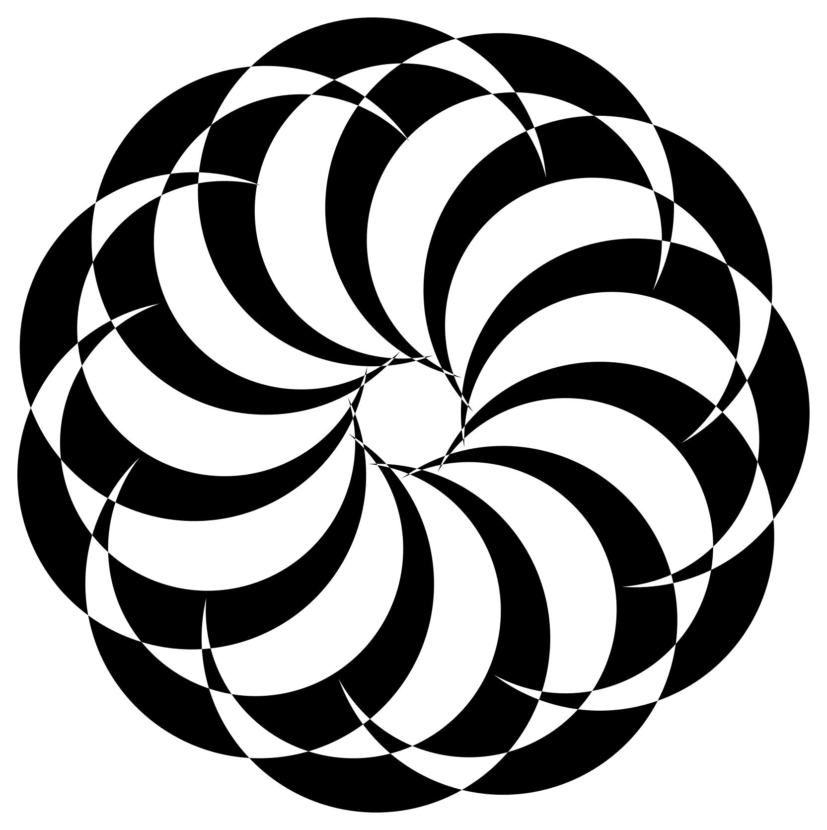 1665x1670 Abstract Shape Silhouette Clipart