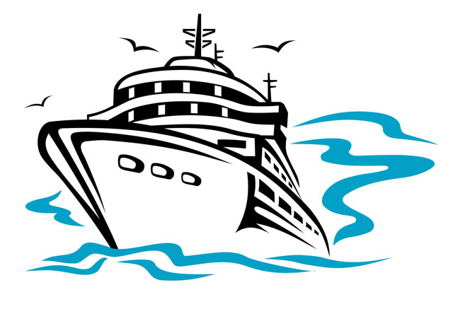 640x437 Cruise Ship Silhouette Clipart