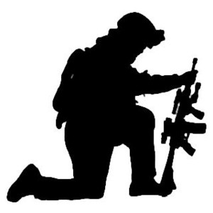300x300 Military Soldier Decal Stsbw