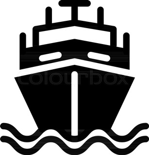 307x320 Detailed Image Of Military Ship. Top, Front And Side View