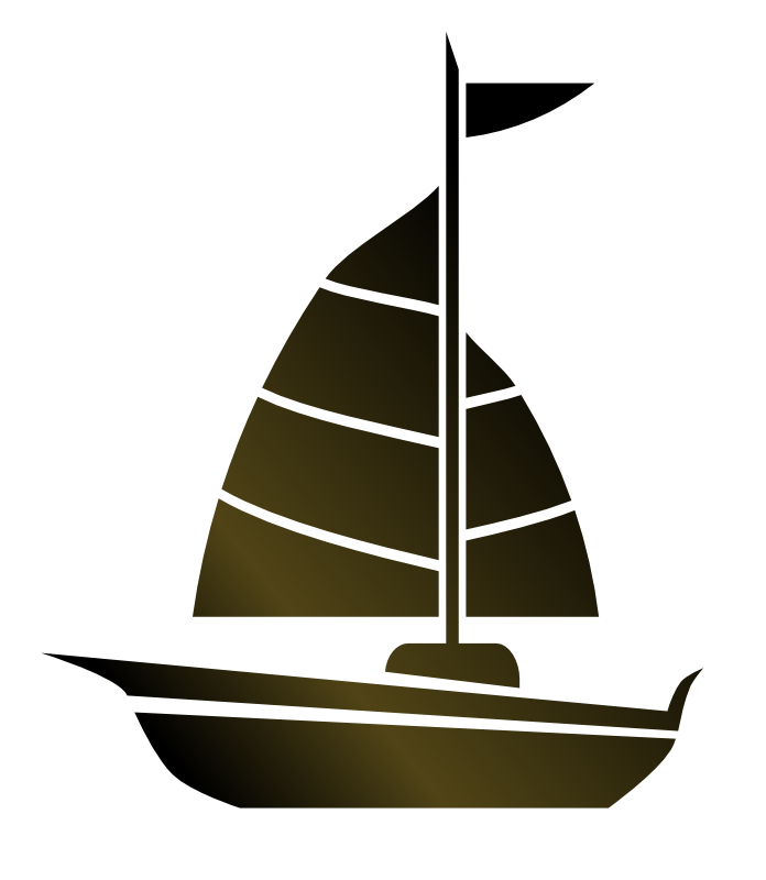696x800 Sailboat Silhouette