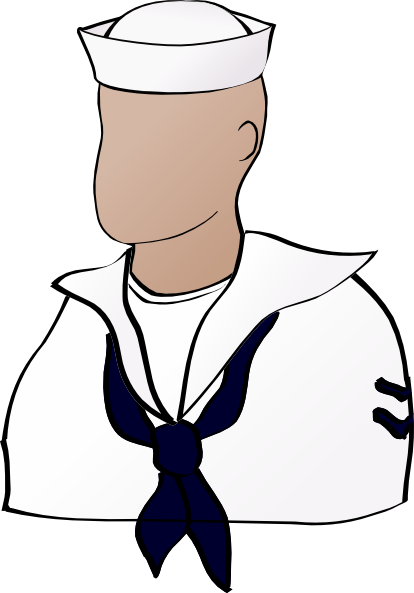 414x593 Us Navy Sailor Clipart
