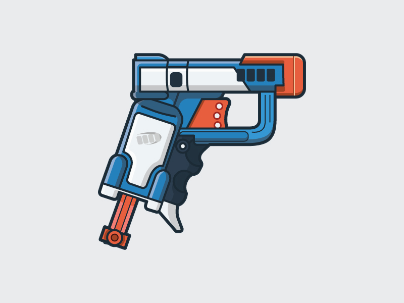 800x600 Nerf Gun Illustrations