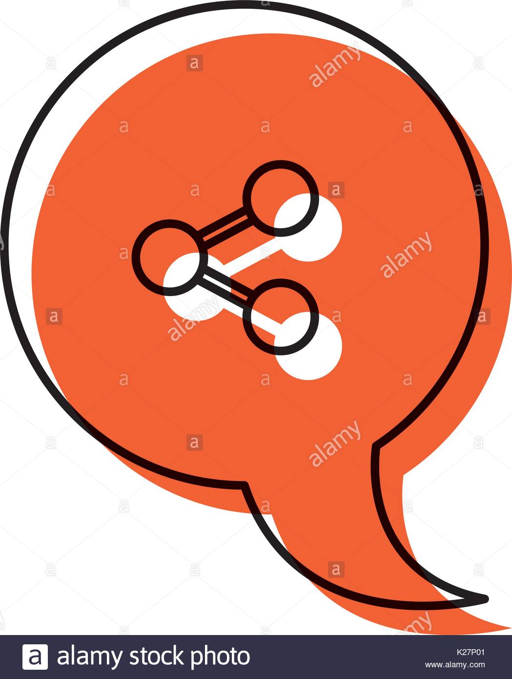 1049x1390 Watercolor Silhouette Speech Circle With Tail And Symbol