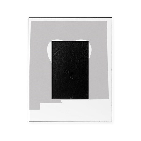 460x460 Heart New Mexico State Silhouette Picture Frame By Admin Cp8178076