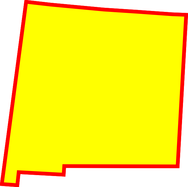 600x597 New Mexico State Clip Art