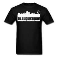 190x190 Albuquerque New Mexico Skyline Silhouette T Shirt Spreadshirt