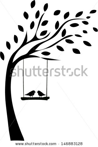 313x470 Two Birds Silhouette Clipart