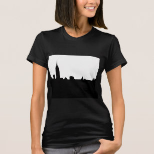 307x307 New York City Silhouette Design T Shirts Amp Shirt Designs Zazzle