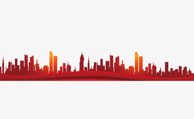 650x400 City Silhouette, Big Red, Skyline, City Png Image And Clipart