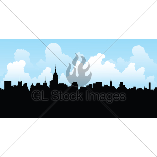 500x500 New York City Skyline Gl Stock Images