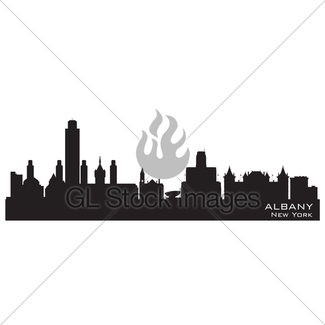 325x325 Tampa Florida City Skyline Vector Silhouette Gl Stock Images